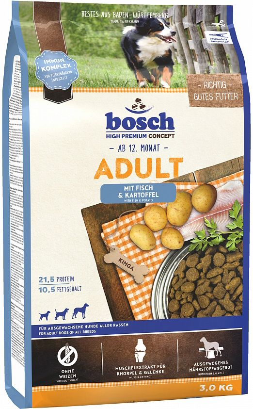 Bosch Adult Рыба/Картофель для собак 1