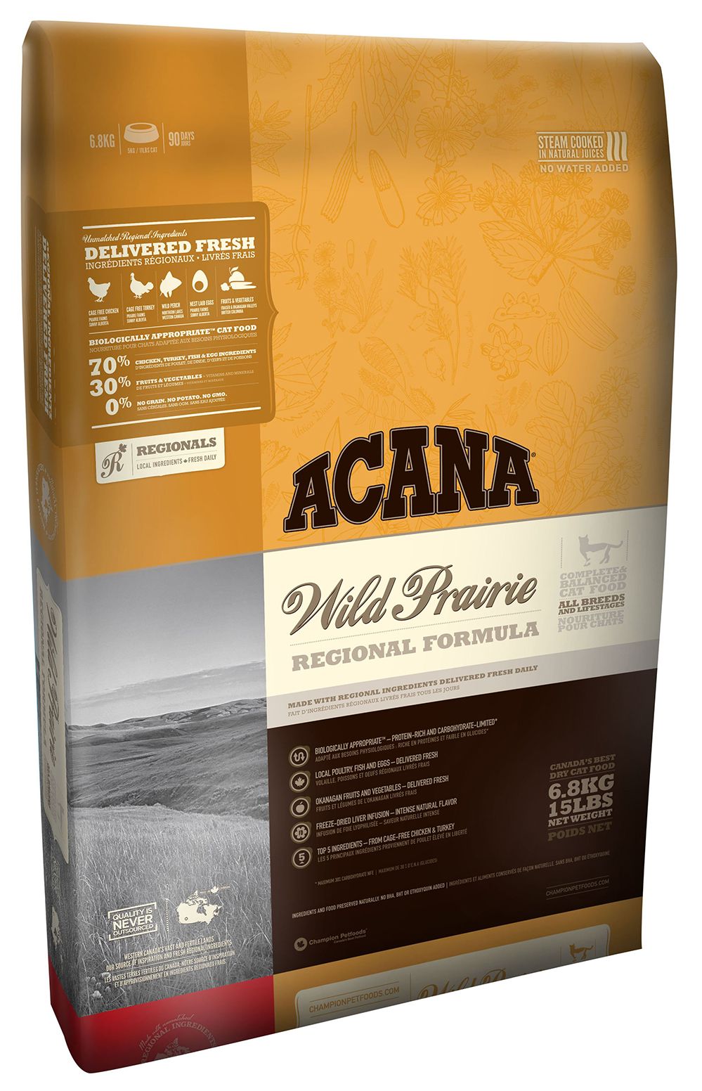 Acana Wild Prairie Цыпленок/Рыба для кошек и котят 1