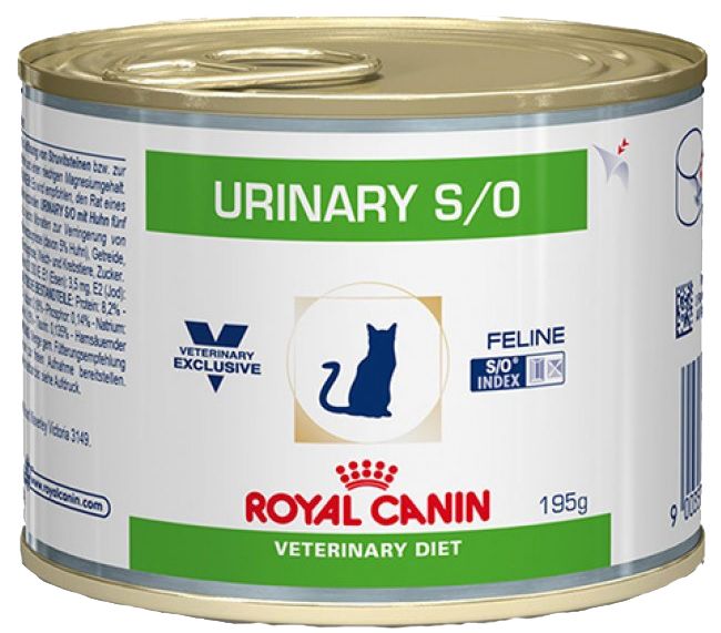 Royal Canin Urinary S/O Цыпленок консервы для кошек 195 г 1