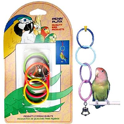 Игрушка Penn Plax Олимпийские кольца средние для птиц 1
