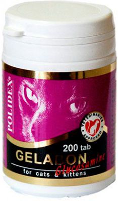 Polidex Gelabon Glucosamine витамины для кошек 200 шт (цена за 10 шт) 1