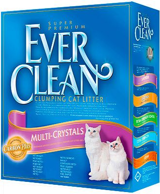 Наполнитель Evear Clean Cristal Blend комкующийся для кошек 6 кг 1