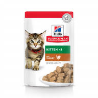 Hill's SP Kitten Индейка в соусе пауч для котят 85 г