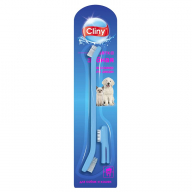 Щетка зубная Cliny+массажер для десен для кошек и собак