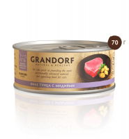Grandorf Филе тунца с мидиями консерва для кошек 70 г