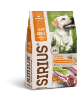 Sirius Adult Ягненок/рис для собак