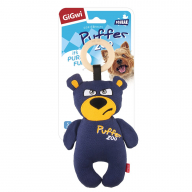 Игрушка GiGwi Медведь с пищалкой для собак 26 см