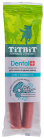 Лакомство Titbit Dental+  снек с говядиной для собак средних пород 85 г