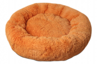 Лежанка Lion Пончик оранжевый 60 см для животных