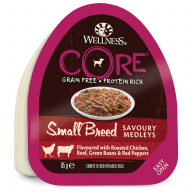 Wellness Core Adult Small Breed Dog Курица/Говядина/Фасоль конс для собак 85 г