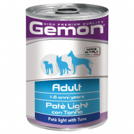Gemon Light Тунец паштет для собак 400 г