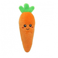 Игрушка N1 Морковка с пищалкой для собак 22 см