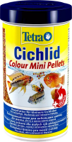 Tetra Cichlid Colour Mini корм для всех видов цихлид для улучшения окраса