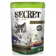 Secret Life Force Утка в соусе пауч для стерилизованных кошек 85 г