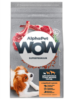 AlphaPet WOW Adult Mini Индейка/Рис для собак мелких пород