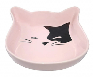 Миска N1 керамическая мордочка кошки для кошек 200 мл
