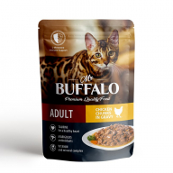 Mr.Buffalo Adult Цыпленок соус пауч для кошек 85 г