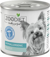 Zoodiet Hypoallergenic Кролик консервы для собак 240 гр