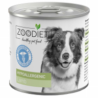 Zoodiet Hypoallergenic Ягненок консервы для собак 240 гр