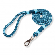 Поводок Аркон Dog&Vogue Rope 8 синий для собак 120 см