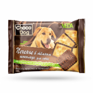 Печенье Choco Dog в темном шоколаде для собак 30 г
