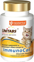 Unitabs Immuno Cat витаминно-минеральный комплекс для кошек 120 шт