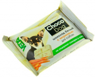 Шоколад Choco Dog белый с морковью для собак 15 г