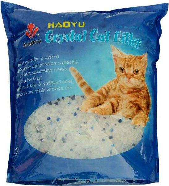 Наполнитель Crystal Cat Litter силикагель для кошек 1