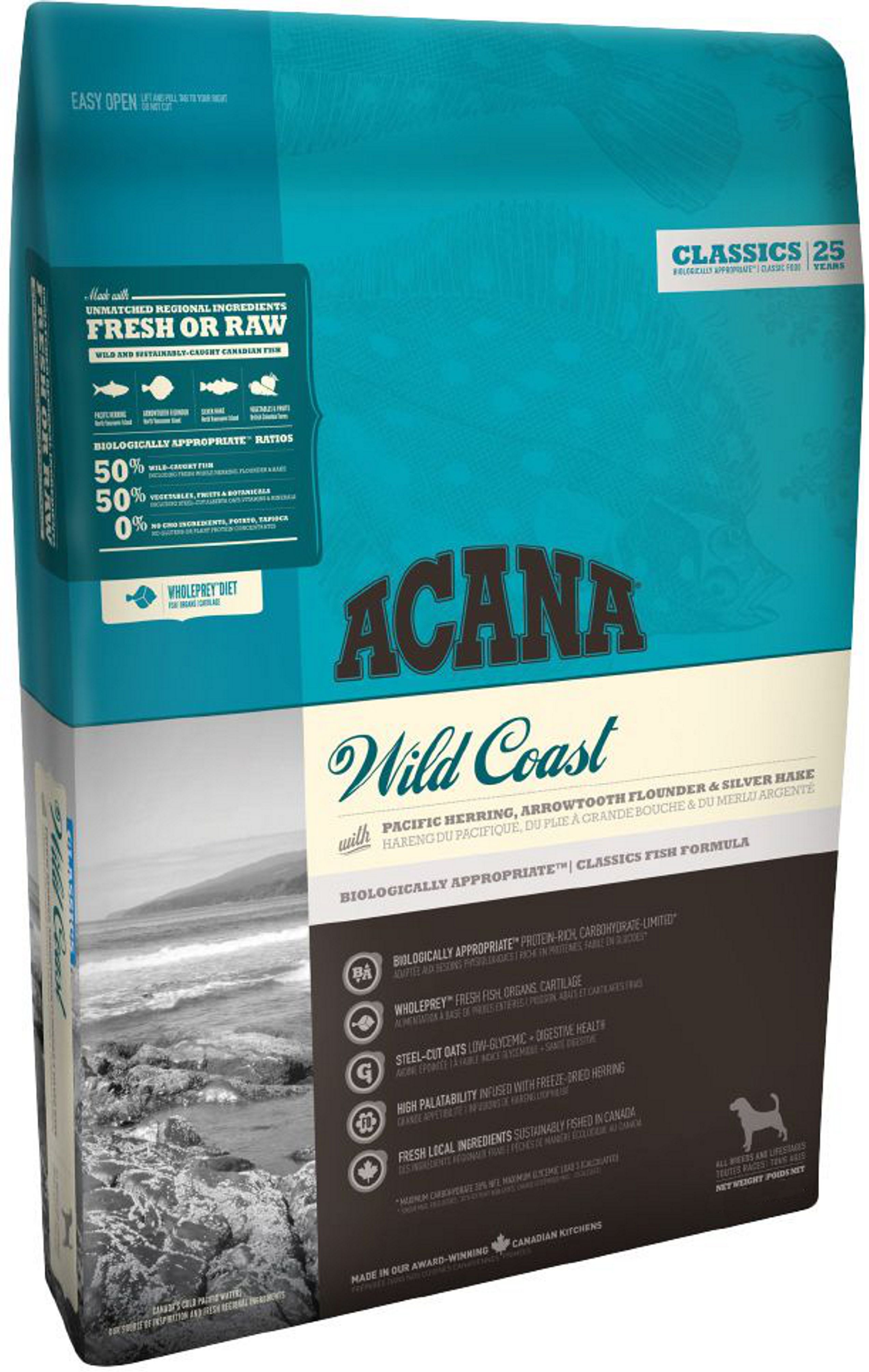 Acana Wild Coast Сельдь/Овес для собак 1