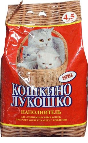Наполнитель Кошкино Лукошко Эврика впитывающий для длинношерстных кошек 4,5 л 1