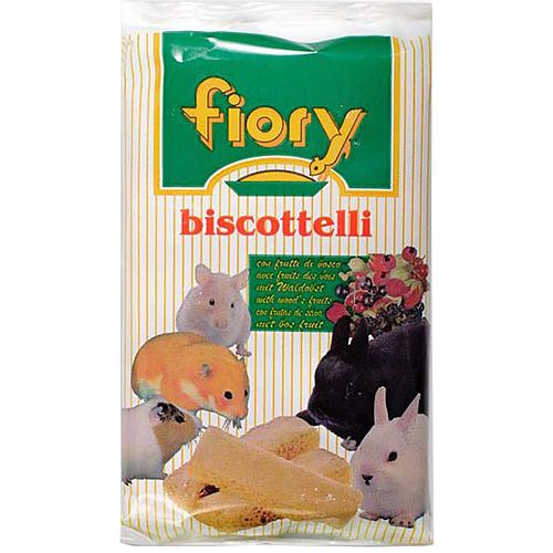 Fiory Biscottelli Морковь бисквиты для грызунов 30 г 1
