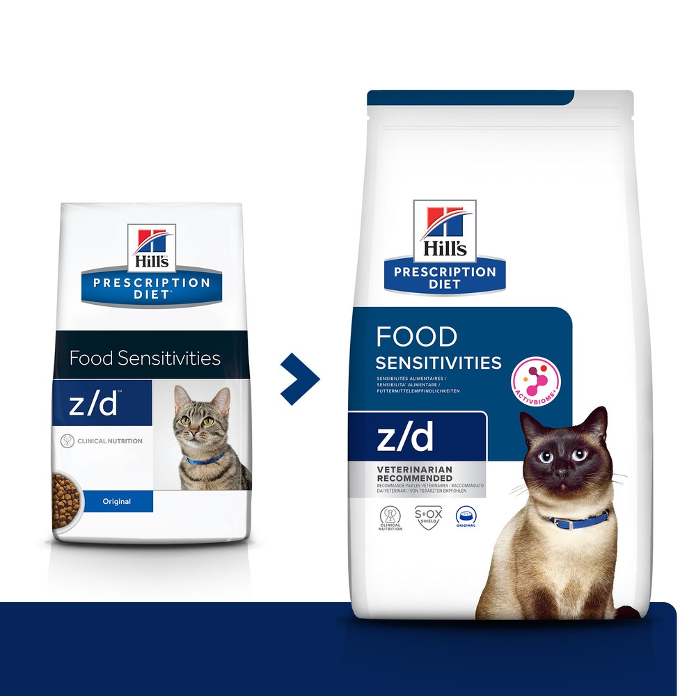 Hill's PD Food Sensitivities Z/D для кошек 2 кг 2