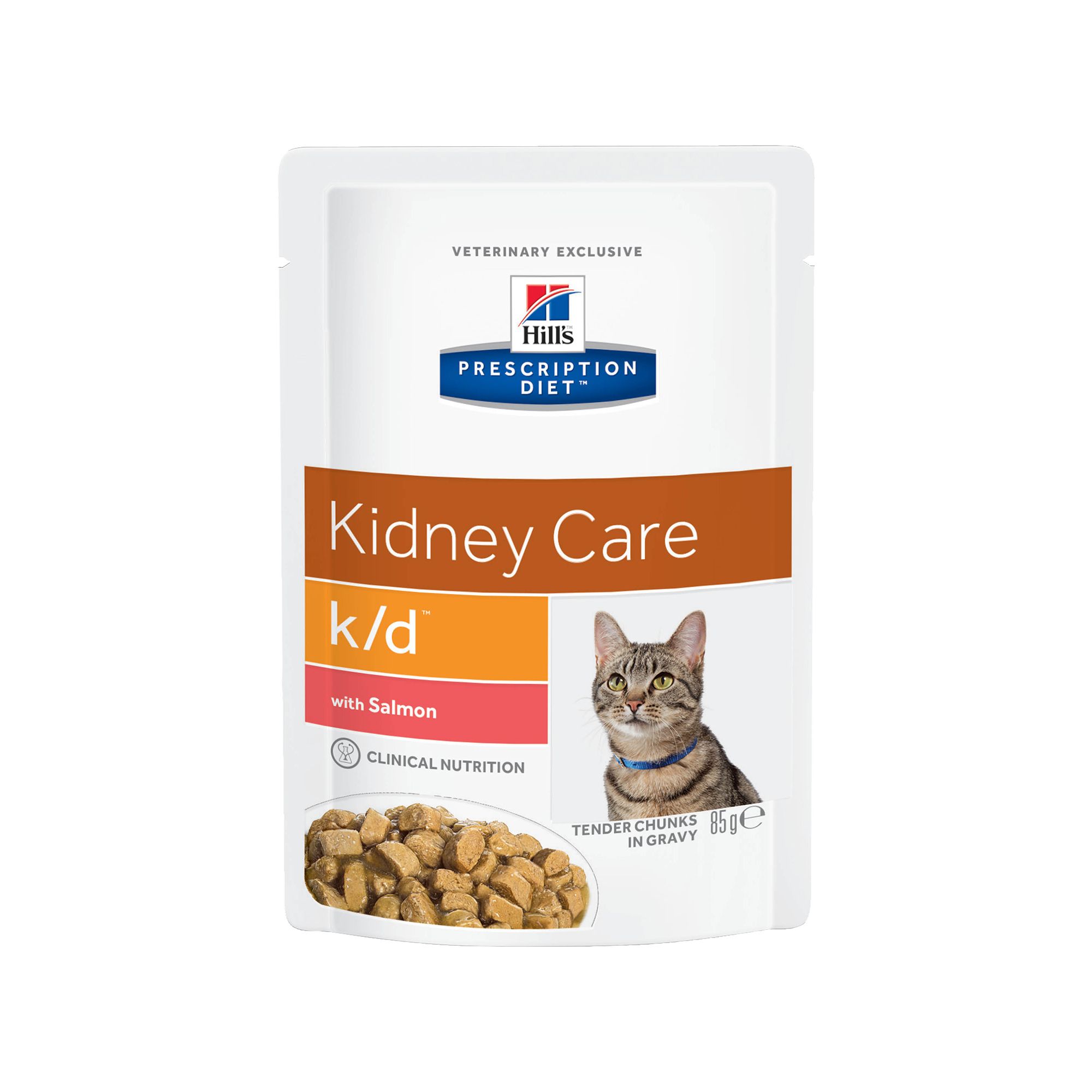 Hill's PD K/D Kidney Care Лосось пауч для кошек 85 г