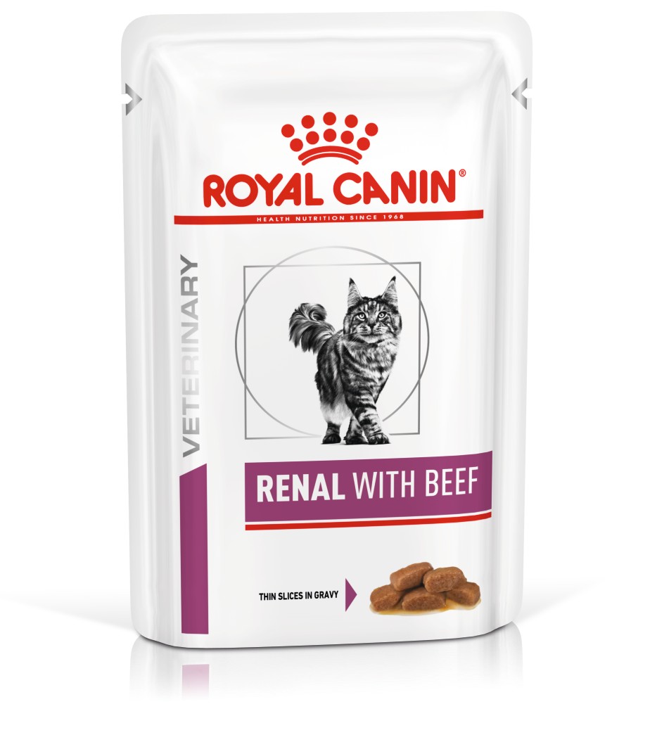 Royal Canin Renal Говядина пауч для кошек 85 г 1