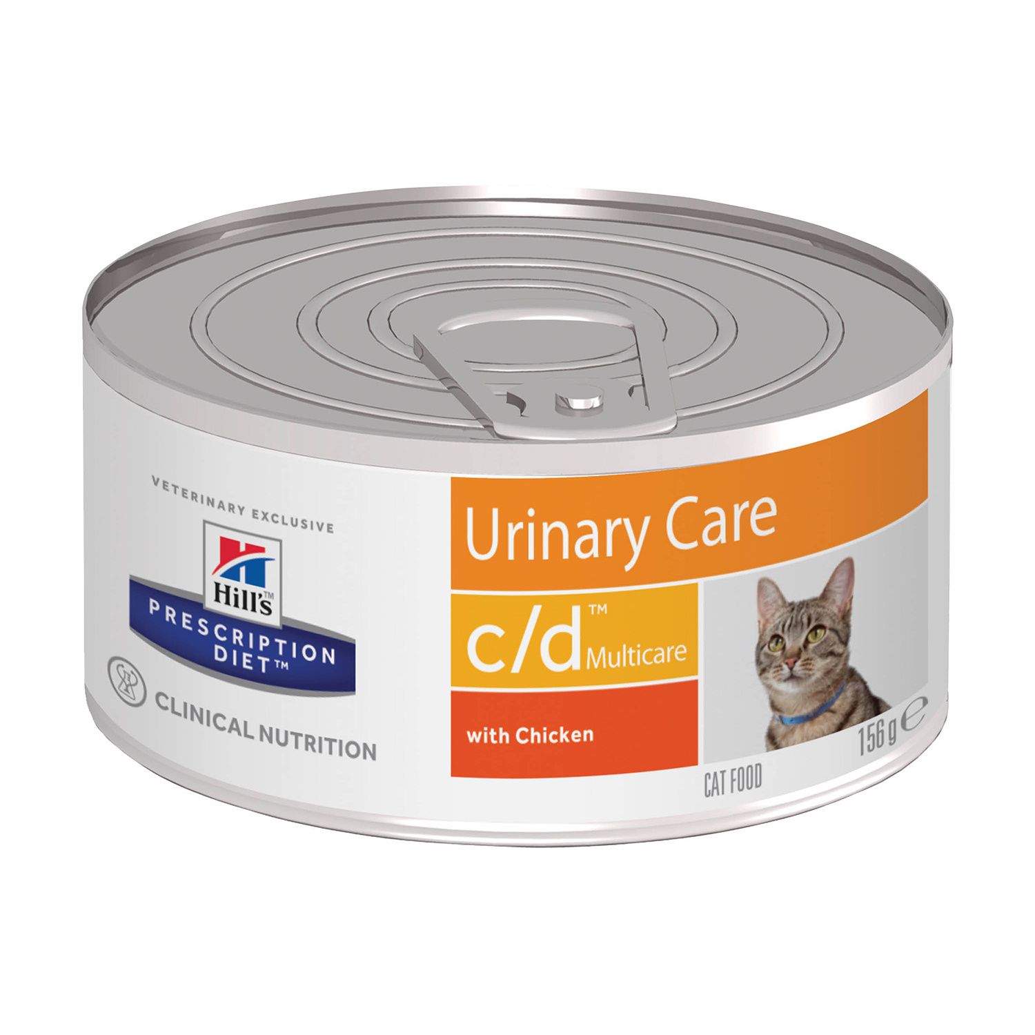 Hill's PD C/D Urinary care Multicare Курица консервы для кошек 156 г 1