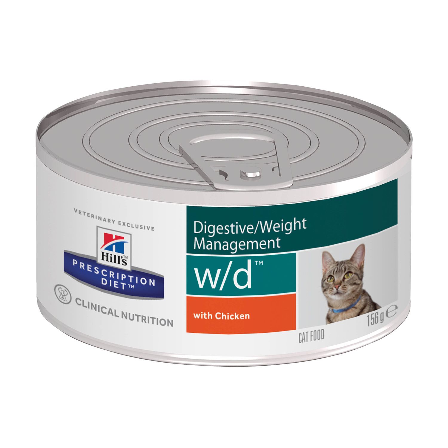 Hill's PD W/D Digestive консервы для кошек 156 г 1
