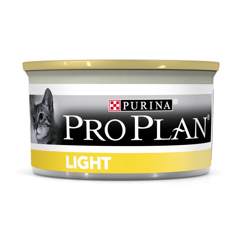 Pro Plan Light Индейка мусс консервы для кошек 85 г 1