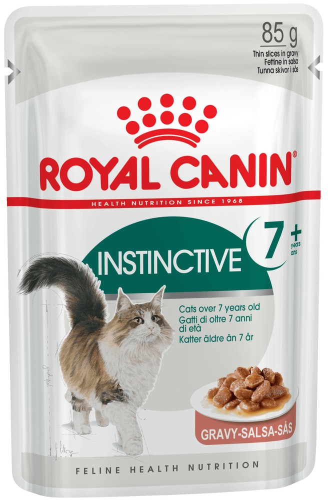 Royal Canin Instinctive 7+ в соусе пауч для кошек 85 г 1