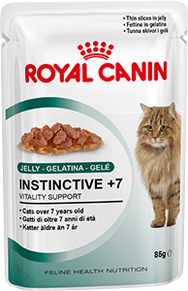 Royal Canin Instinctive 7+ в желе пауч для кошек 85 г 1