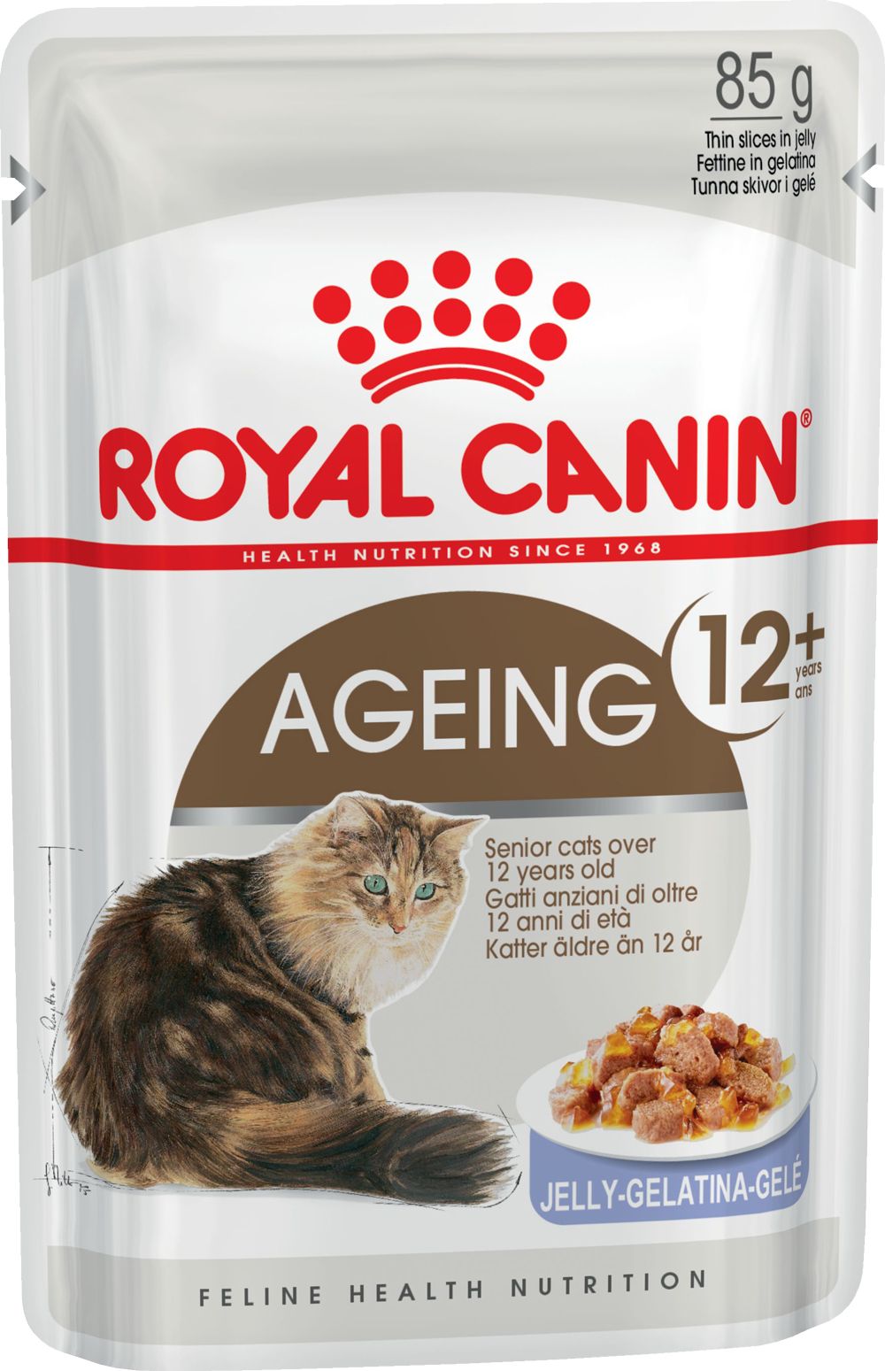 Royal Canin Ageing 12+ в желе пауч для кошек 85 г 1