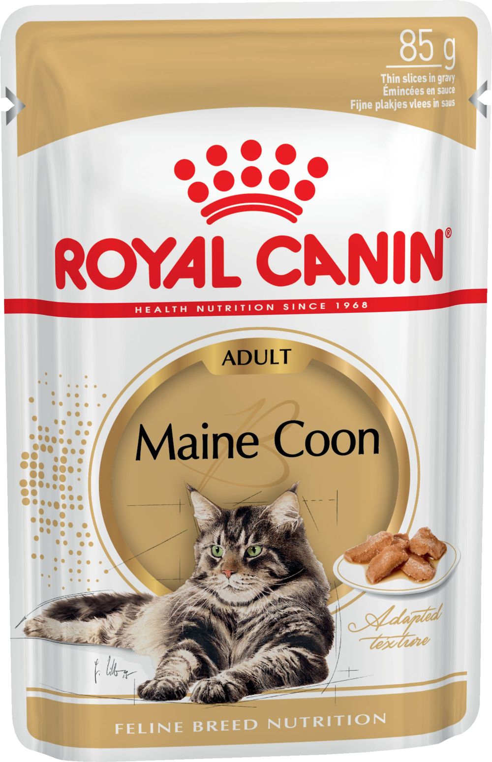 Royal Canin Maine Coon в соусе пауч для кошек 85 г