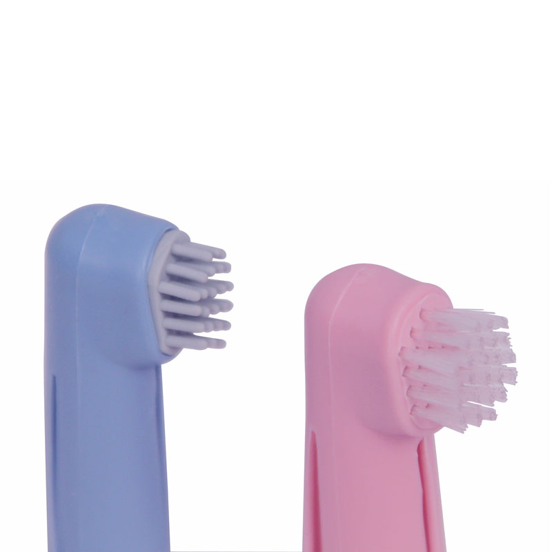 Набор зубных щеток-напальчников Triol 60 мм (уп. 2 шт) для собак 2