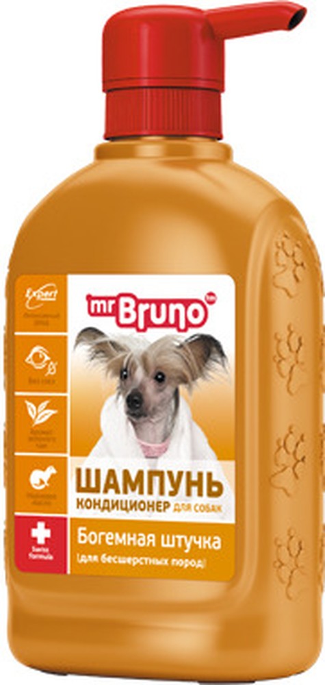 Шампунь-кондиционер Mr Bruno "Богемная Штучка" для собак 350 мл 1