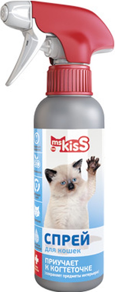 Спрей Ms Kiss "Приучение к когтеточке" для кошек 200 мл