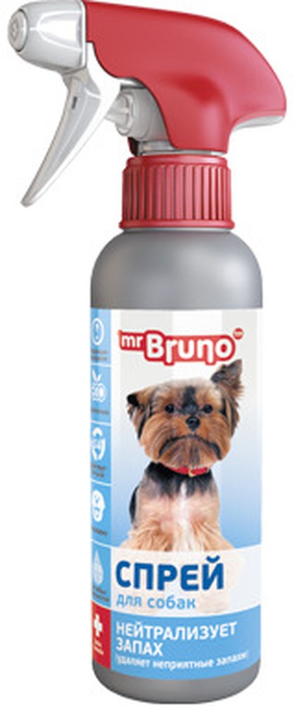 Спрей Mr Bruno "Нейтрализует запах" для собак 200 мл 1