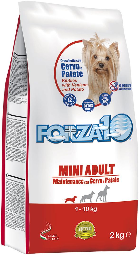 Forza10 Maintenance Mini Оленина/картофель для собак 2 кг 1