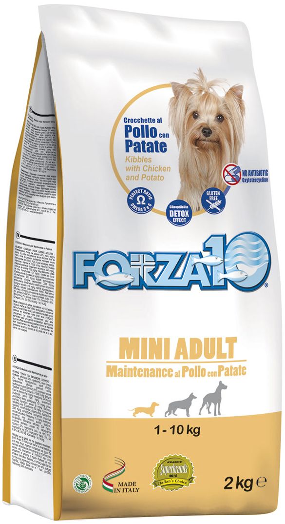 Forza10 Maintenance Mini Курица/картофель для собак 2 кг 1