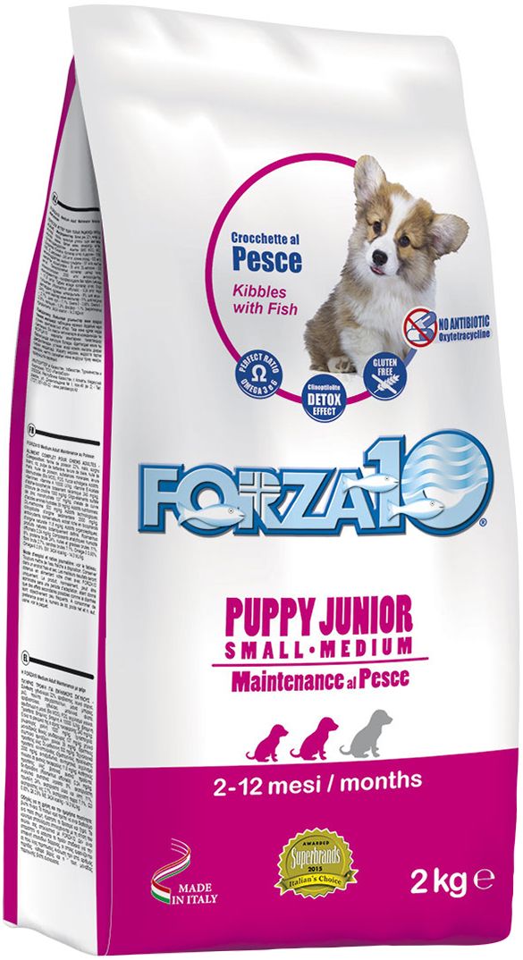 Forza10 Maintenance Puppy Junior Small/Medium Рыба для щенков 2 кг 1
