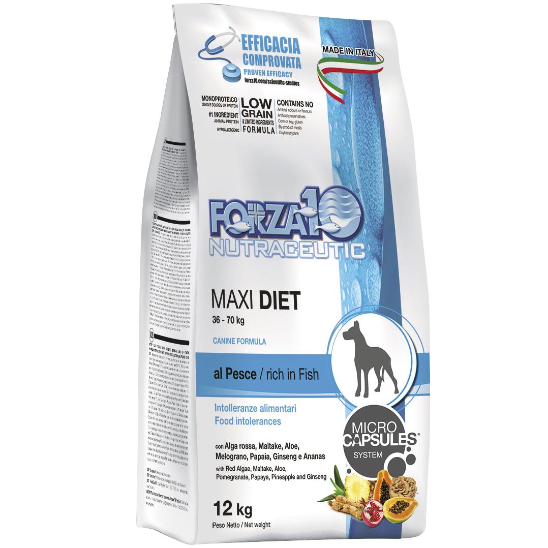 Forza10 Maxi Diet Рыба для собак 12 кг 1