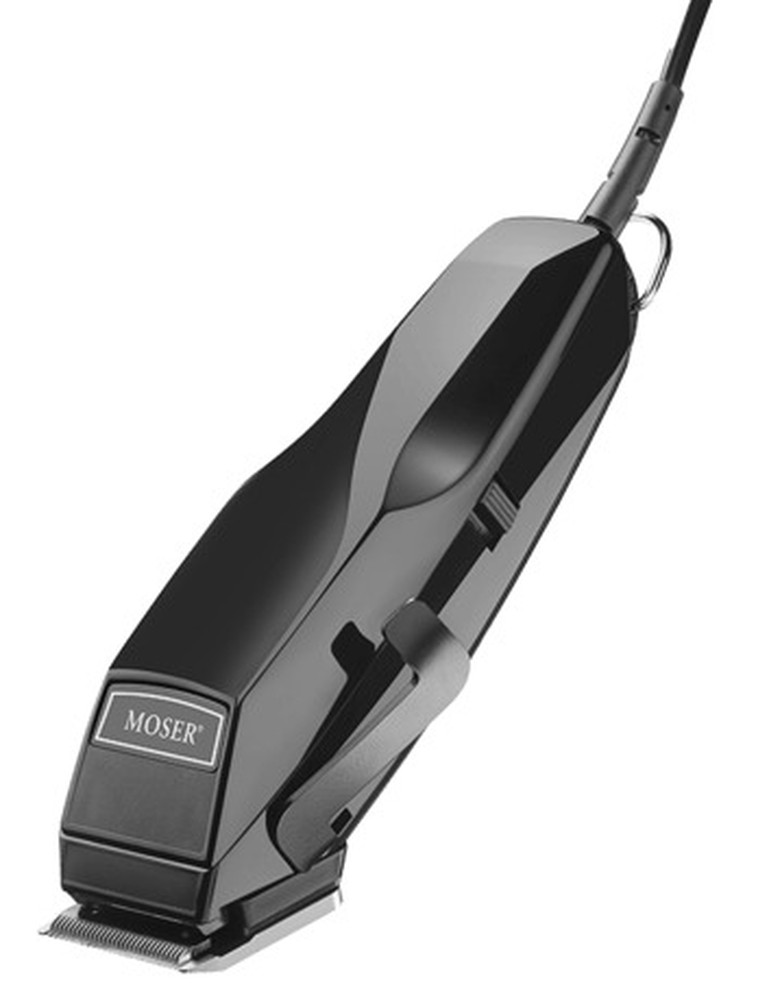Машинка для стрижки Moser Fox с ножом на винтах черная 1